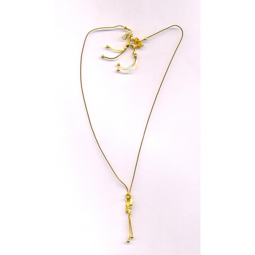 GOLD HALF SET PENDENT CASTING EXCLUSIVE