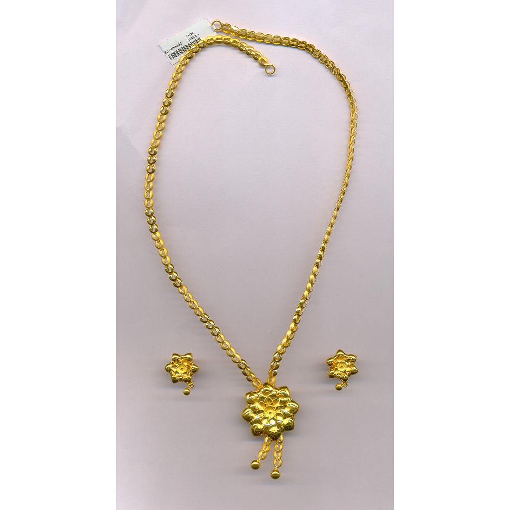 GOLD HALF SET PENDENT CASTING EXCLUSIVE