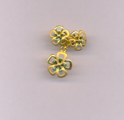 GOLD HALF SET PENDENT CASTING EXCLUSIVE