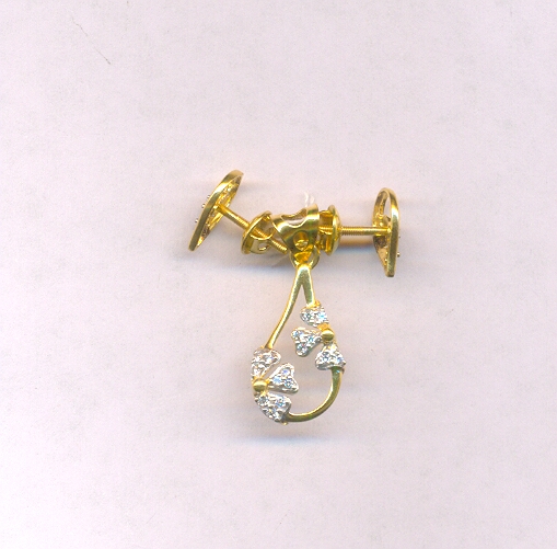 GOLD HALF SET PENDENT CASTING EXCLUSIVE