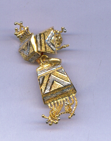 GOLD HALF SET PENDENT CASTING GENERAL