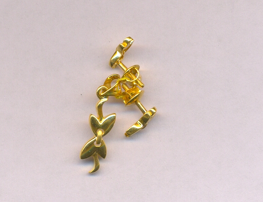 GOLD HALF SET PENDENT CASTING GENERAL