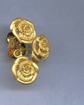 GOLD HALF SET PENDENT CASTING GENERAL
