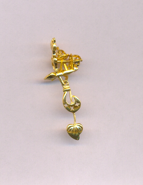 GOLD HALF SET PENDENT CASTING GENERAL