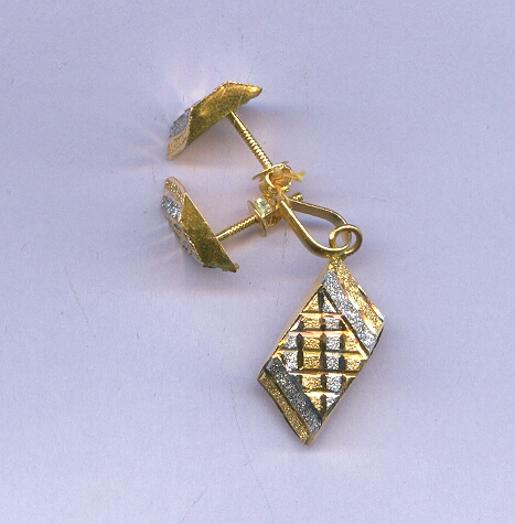 GOLD HALF SET PENDENT CASTING GENERAL
