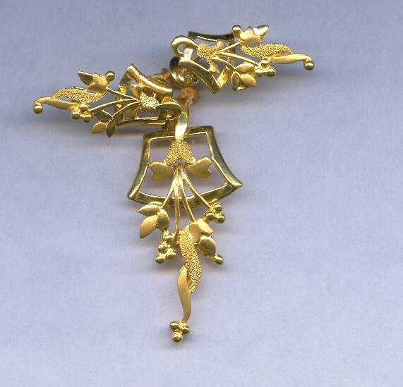 GOLD HALF SET PENDENT CASTING GENERAL