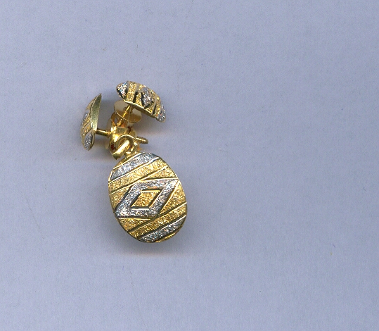GOLD HALF SET PENDENT CASTING GENERAL