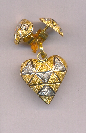 GOLD HALF SET PENDENT CASTING GENERAL