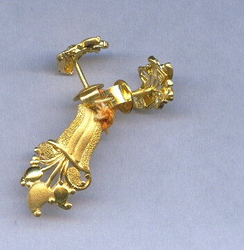 GOLD HALF SET PENDENT CASTING GENERAL