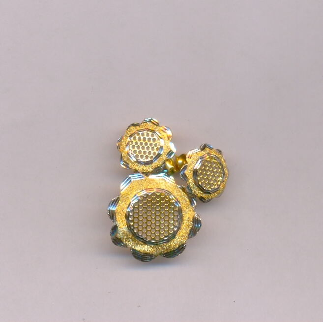 GOLD HALF SET PENDENT PLAIN EXCLUSIVE