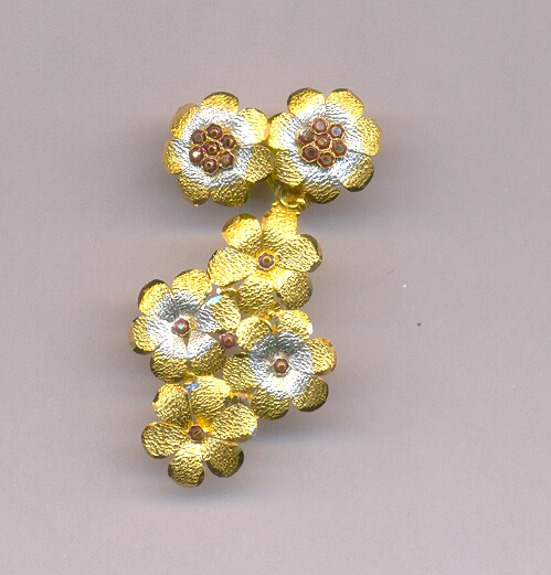 GOLD HALF SET PENDENT PLAIN EXCLUSIVE