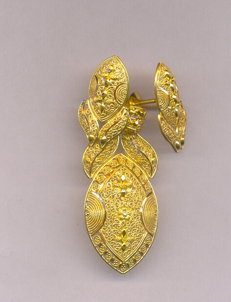 GOLD HALF SET PENDENT PLAIN GENERAL