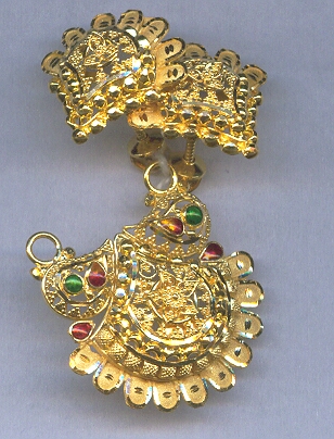 GOLD HALF SET PENDENT PLAIN GENERAL