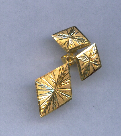 GOLD HALF SET PENDENT PLAIN GENERAL