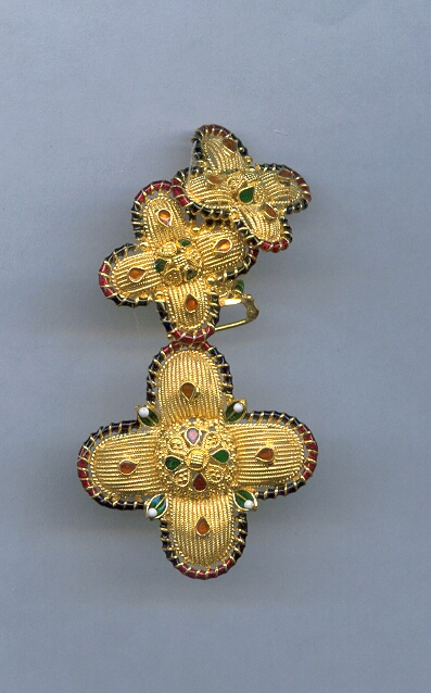 GOLD HALF SET PENDENT PLAIN GENERAL