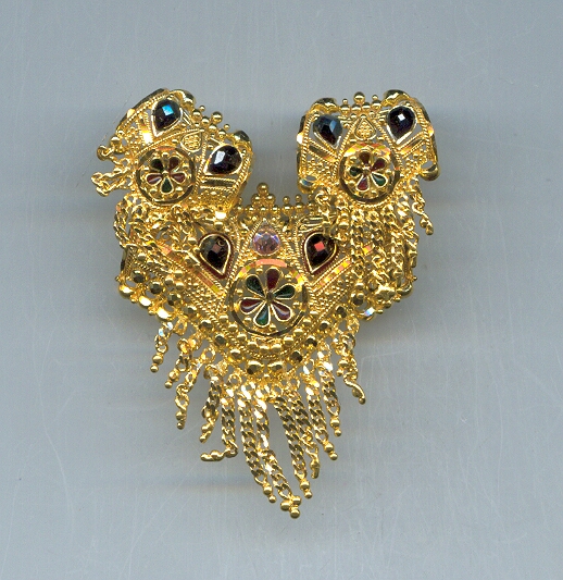 GOLD HALF SET PENDENT PLAIN GENERAL