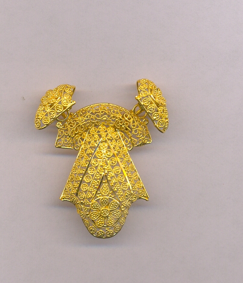 GOLD HALF SET PENDENT PLAIN GENERAL