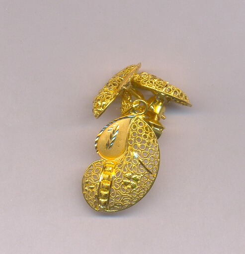 GOLD HALF SET PENDENT PLAIN GENERAL