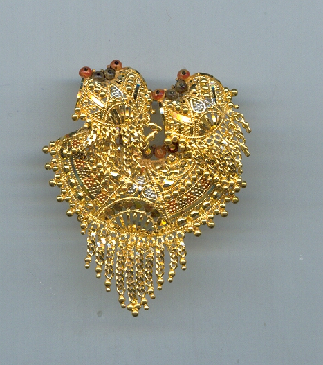 GOLD HALF SET PENDENT PLAIN GENERAL