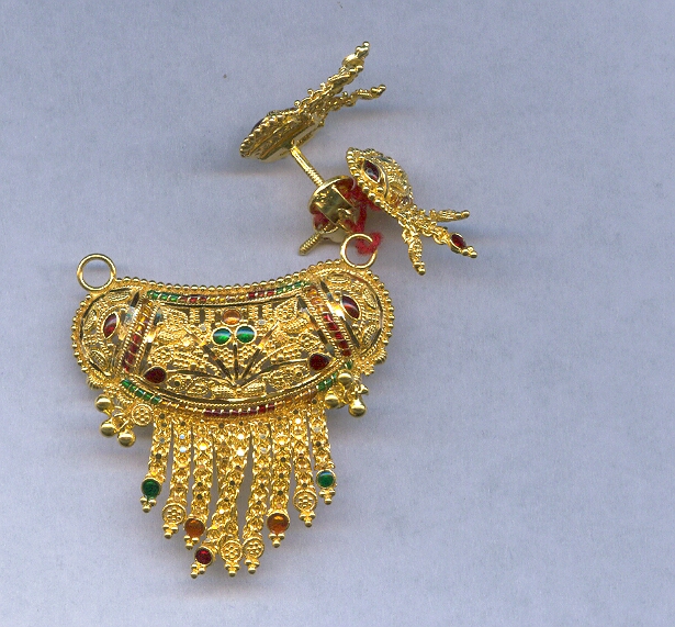 GOLD HALF SET PENDENT PLAIN GENERAL