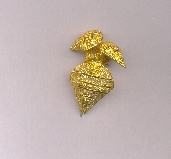 GOLD HALF SET PENDENT PLAIN GENERAL