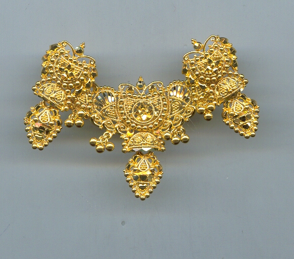 GOLD HALF SET PENDENT PLAIN GENERAL
