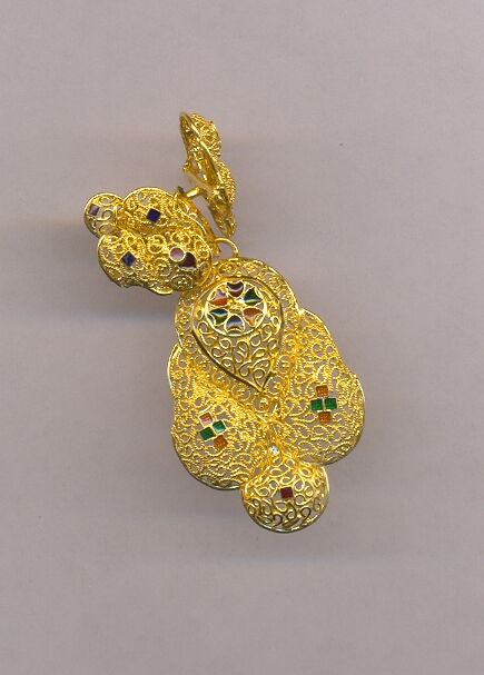 GOLD HALF SET PENDENT PLAIN GENERAL