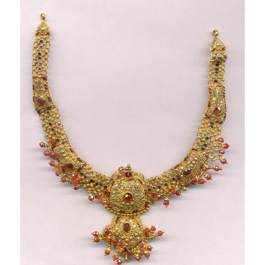 GOLD HALF SET ROUND ANTIQUE