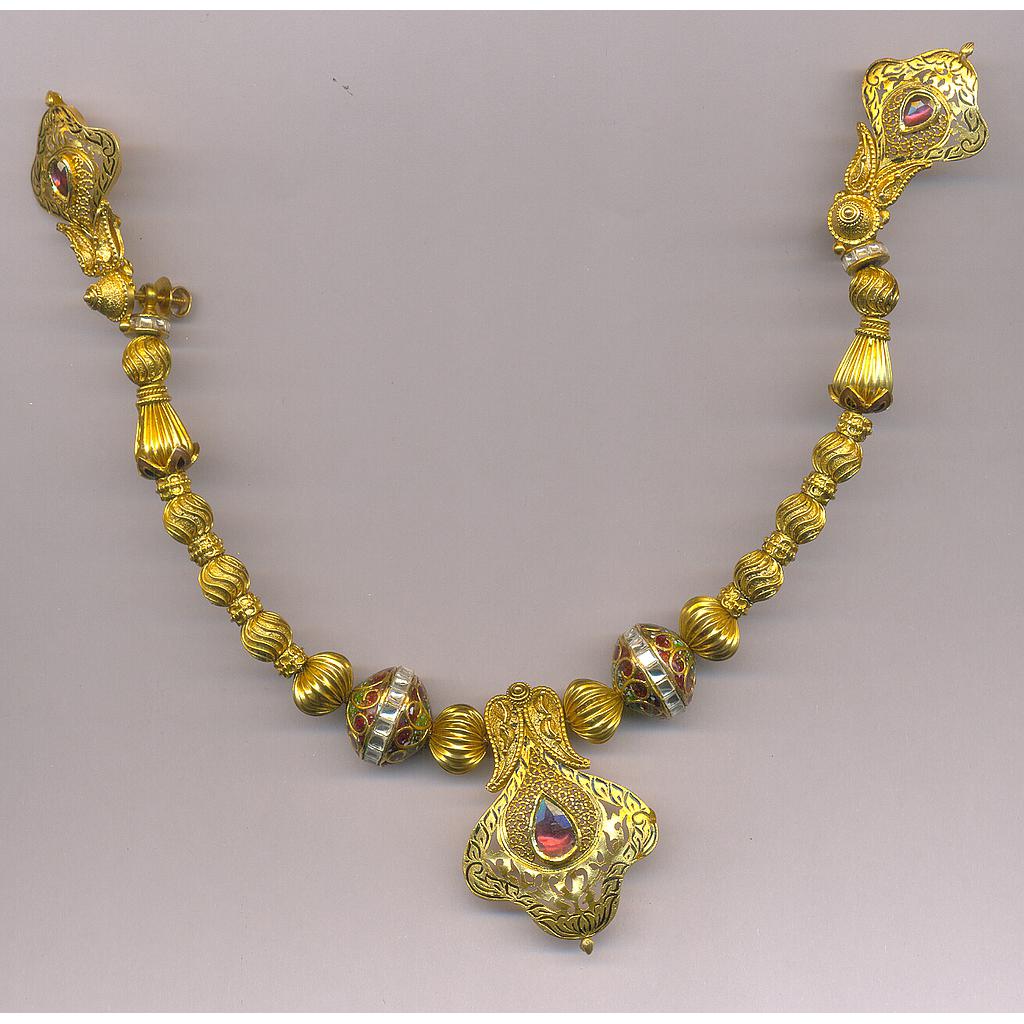GOLD HALF SET ROUND ANTIQUE EXCLUSIVE