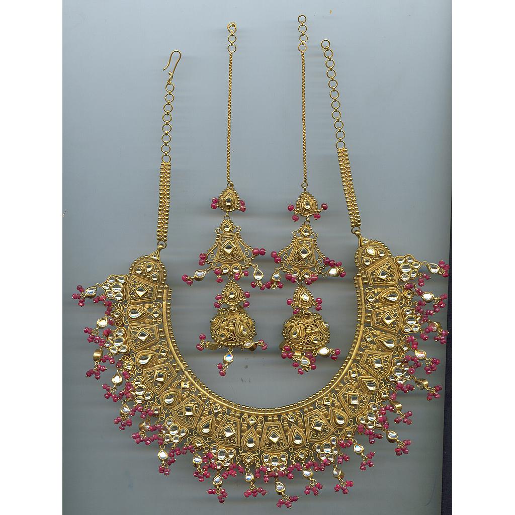 GOLD HALF SET ROUND ANTIQUE EXCLUSIVE