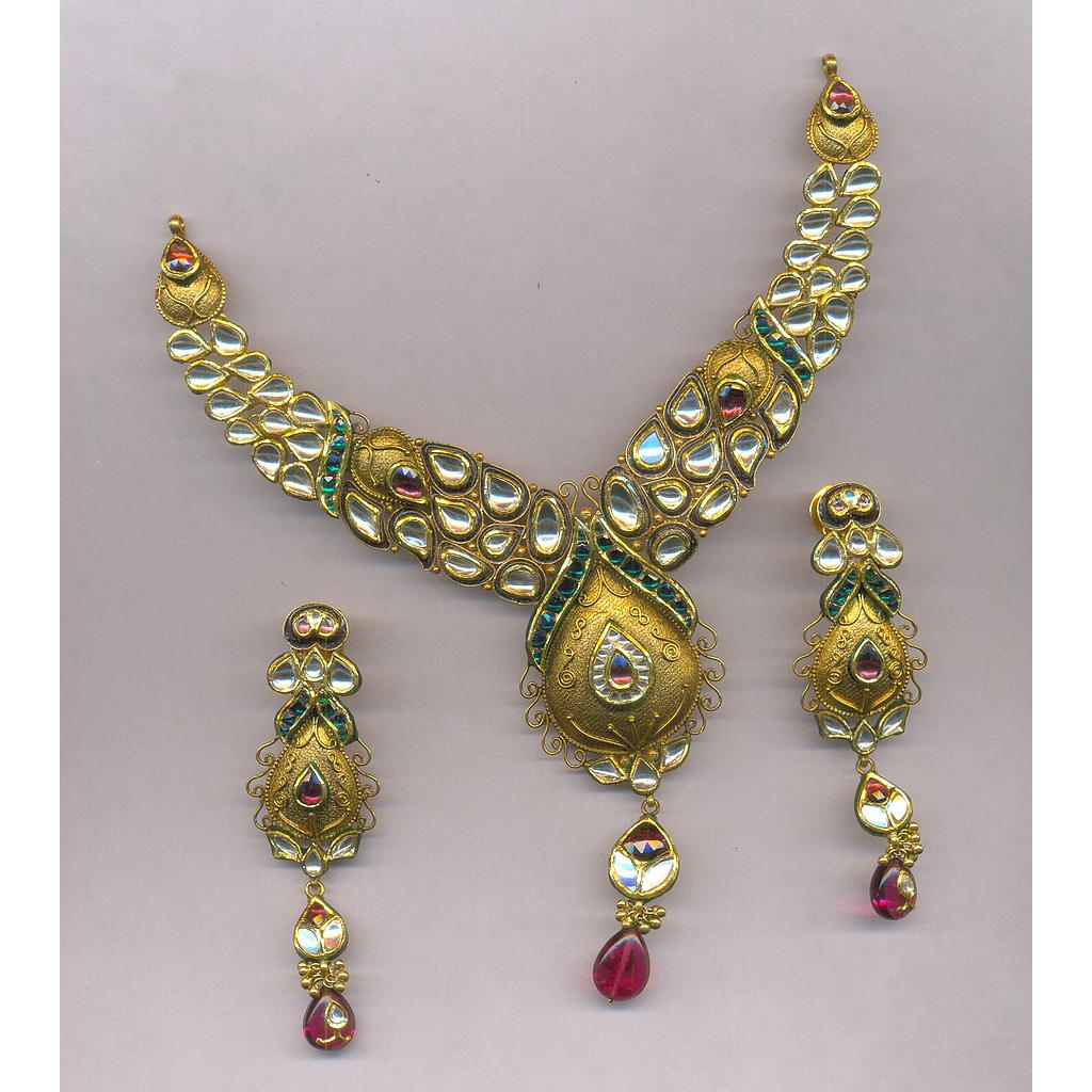 GOLD HALF SET ROUND ANTIQUE EXCLUSIVE
