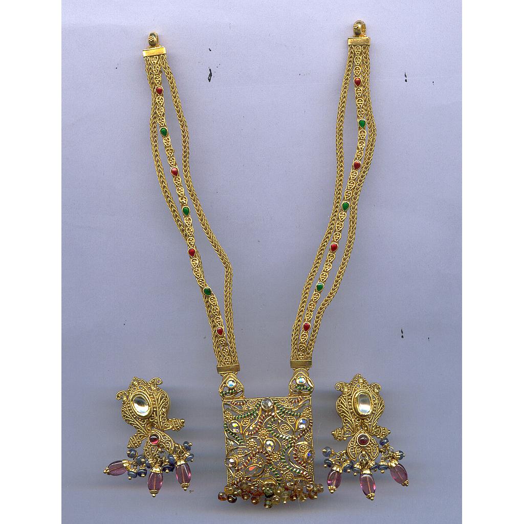 GOLD HALF SET ROUND ANTIQUE EXCLUSIVE