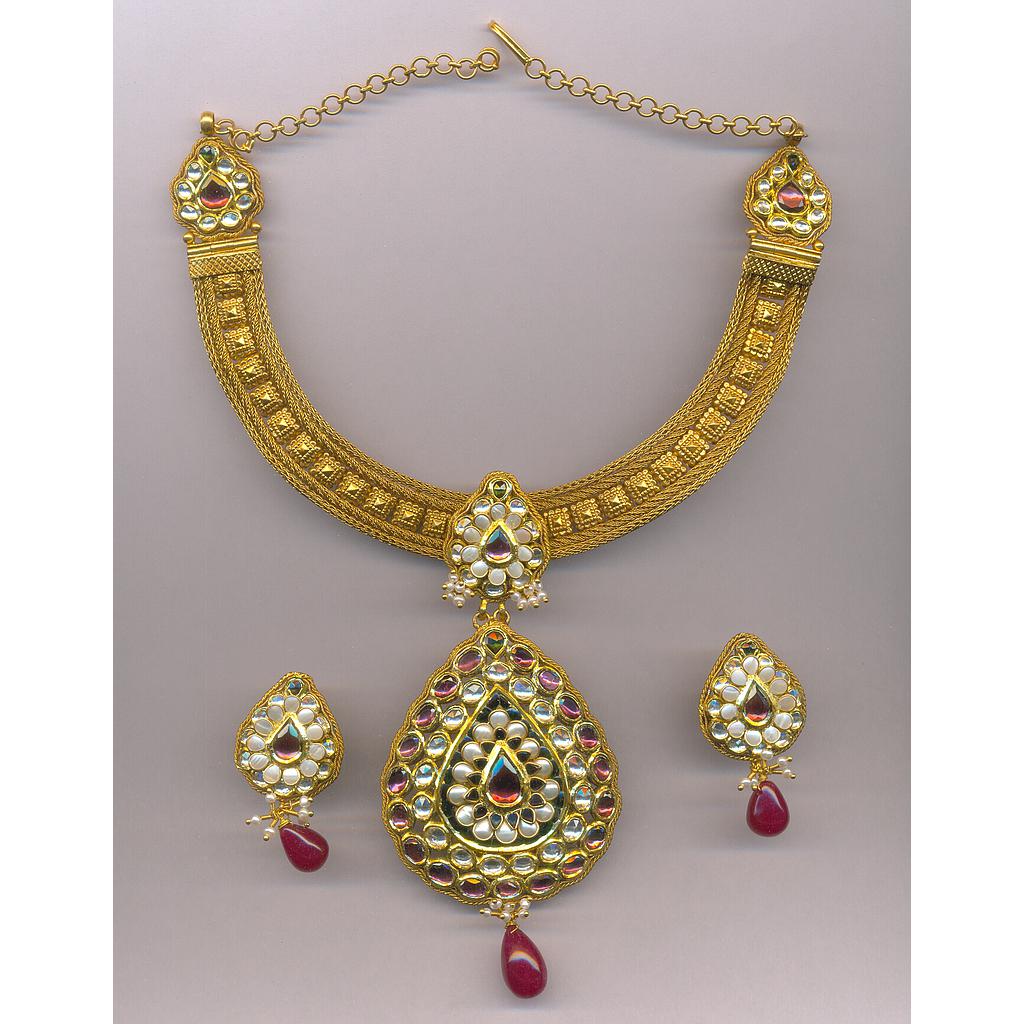 GOLD HALF SET ROUND ANTIQUE EXCLUSIVE