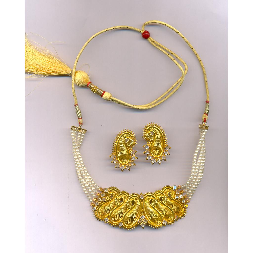 GOLD HALF SET ROUND ANTIQUE EXCLUSIVE