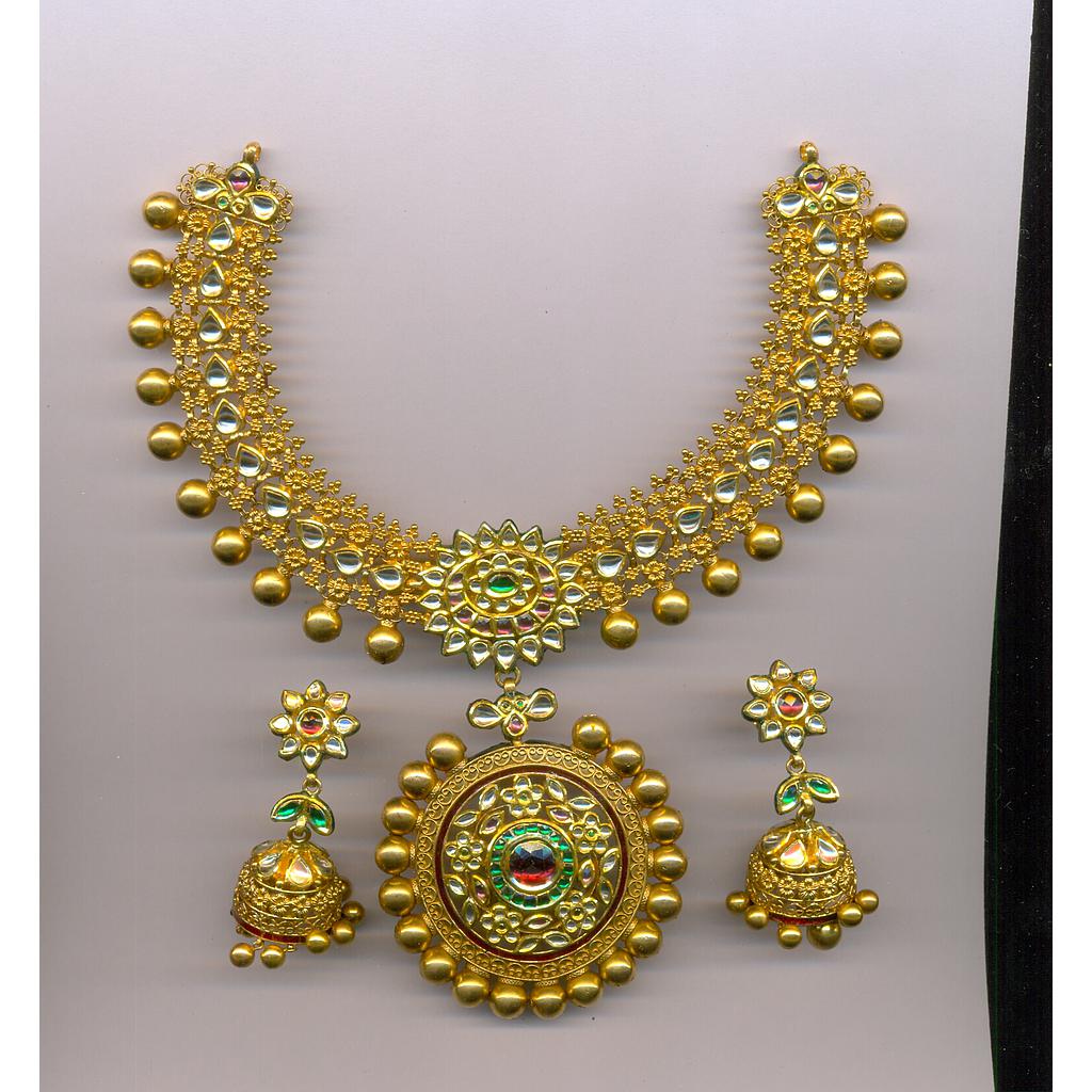 GOLD HALF SET ROUND ANTIQUE EXCLUSIVE