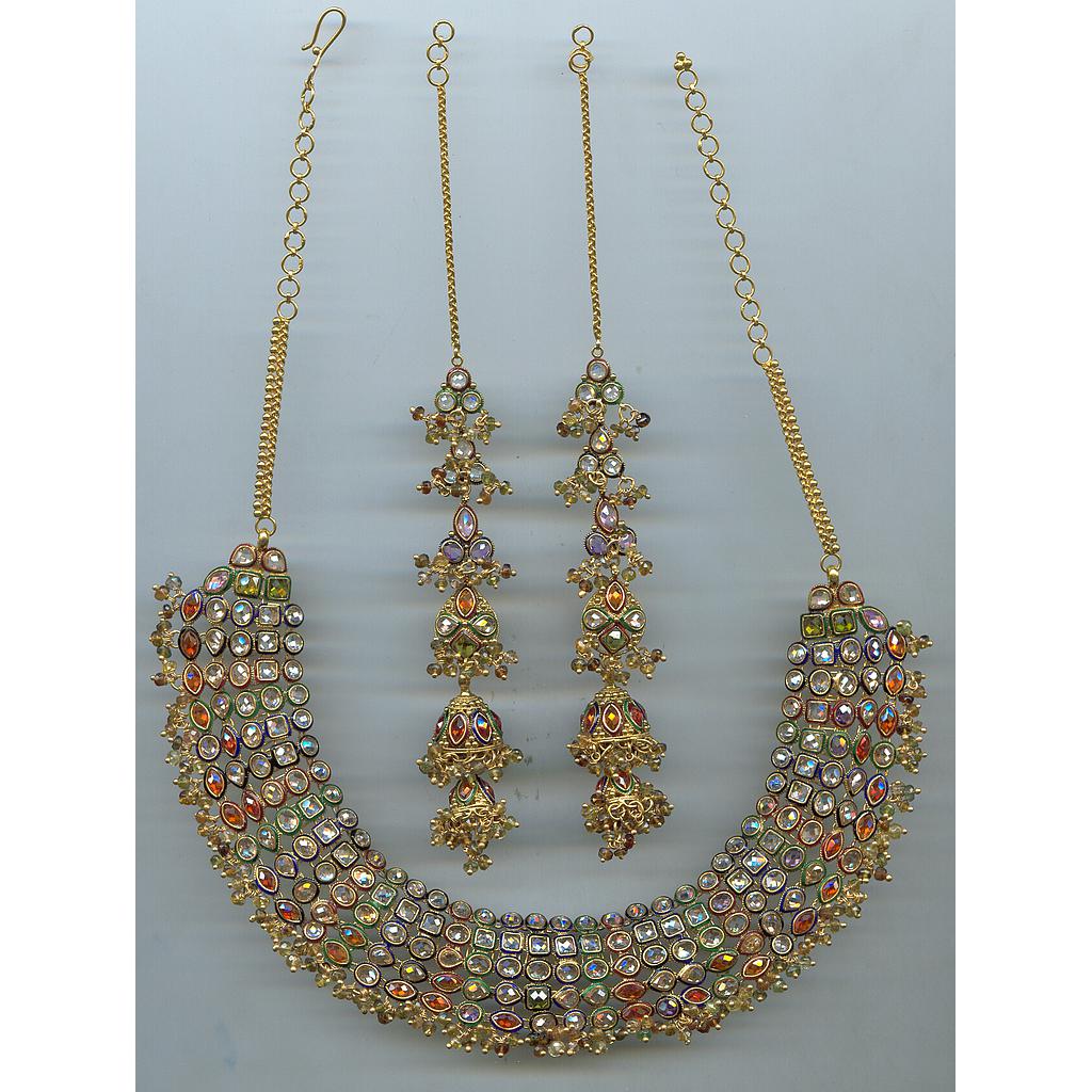 GOLD HALF SET ROUND ANTIQUE EXCLUSIVE
