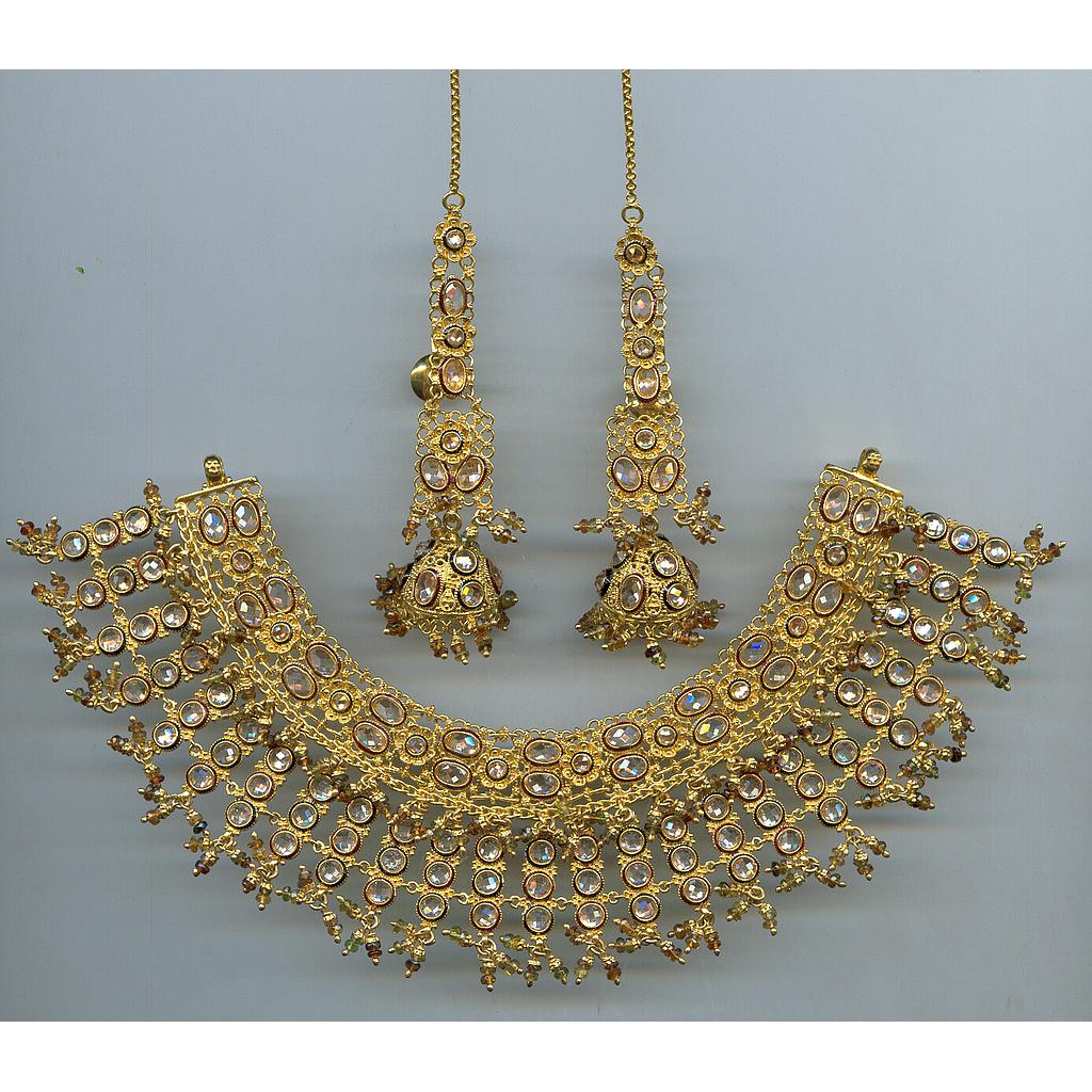 GOLD HALF SET ROUND ANTIQUE EXCLUSIVE