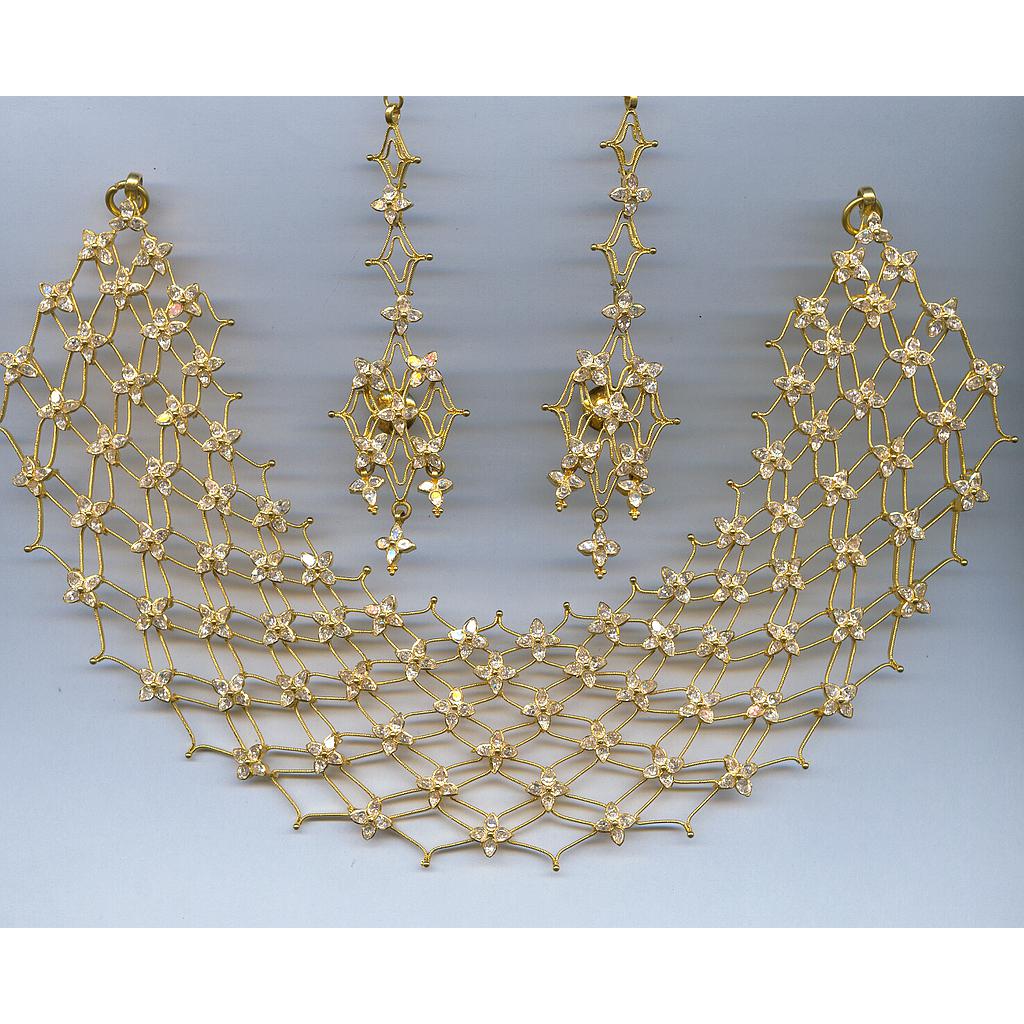 GOLD HALF SET ROUND ANTIQUE EXCLUSIVE