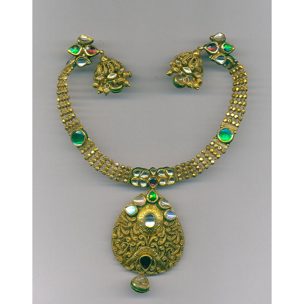 GOLD HALF SET ROUND ANTIQUE EXCLUSIVE