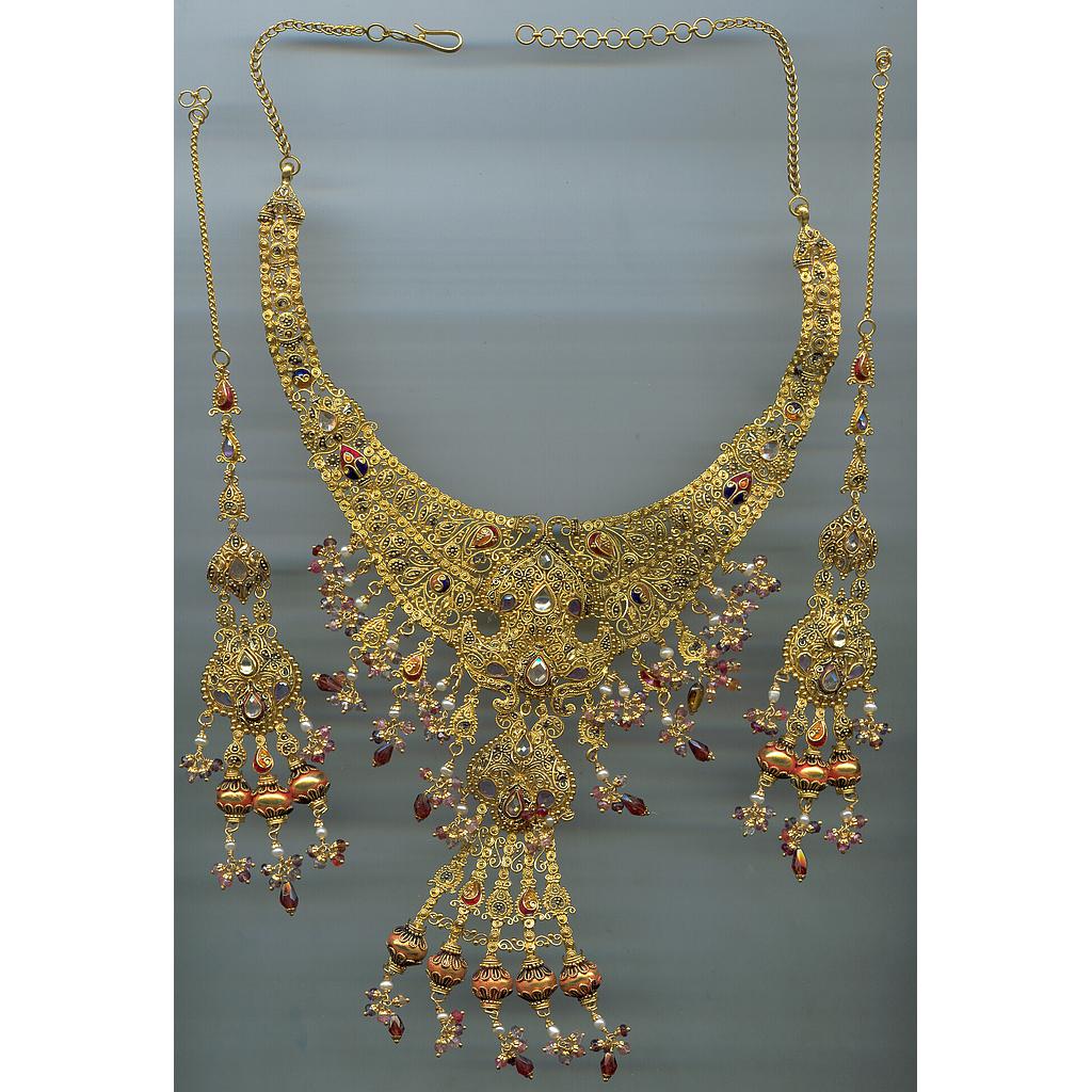 GOLD HALF SET ROUND ANTIQUE EXCLUSIVE