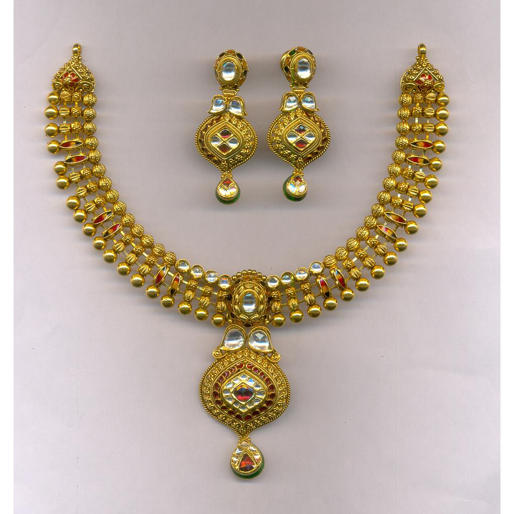 GOLD HALF SET ROUND ANTIQUE EXCLUSIVE