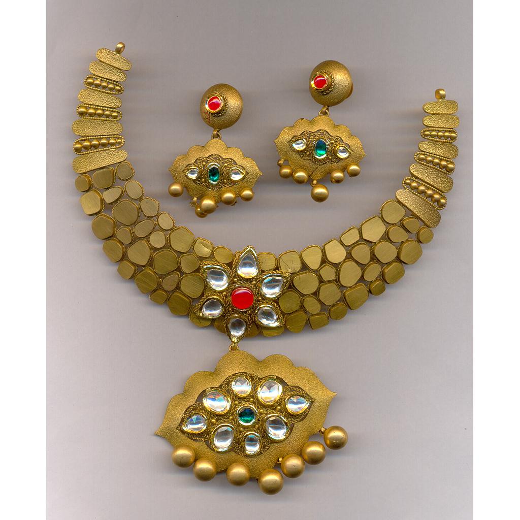 GOLD HALF SET ROUND ANTIQUE EXCLUSIVE