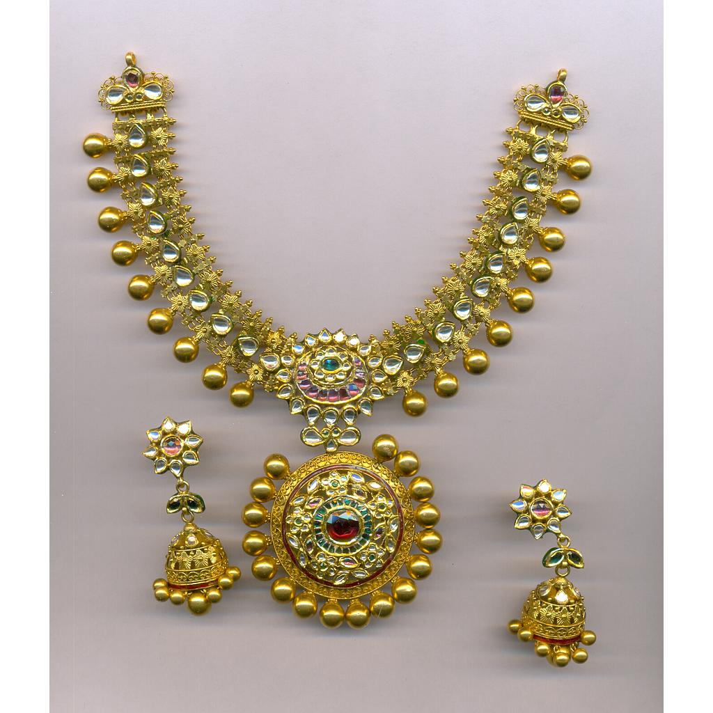 GOLD HALF SET ROUND ANTIQUE EXCLUSIVE