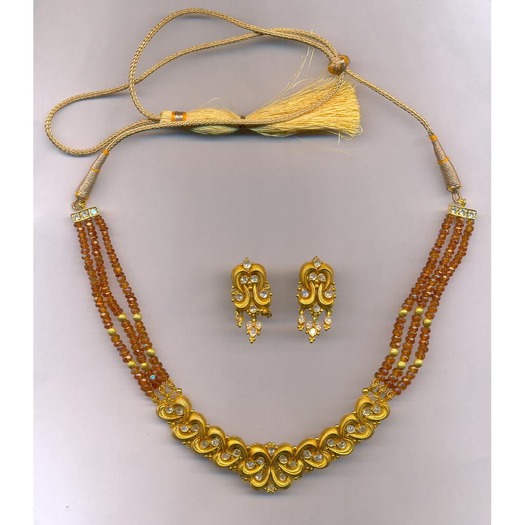 GOLD HALF SET ROUND ANTIQUE EXCLUSIVE