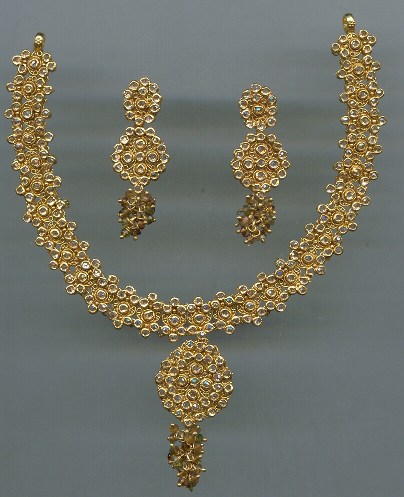 GOLD HALF SET ROUND ANTIQUE EXCLUSIVE