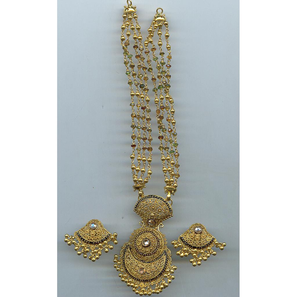 GOLD HALF SET ROUND ANTIQUE EXCLUSIVE