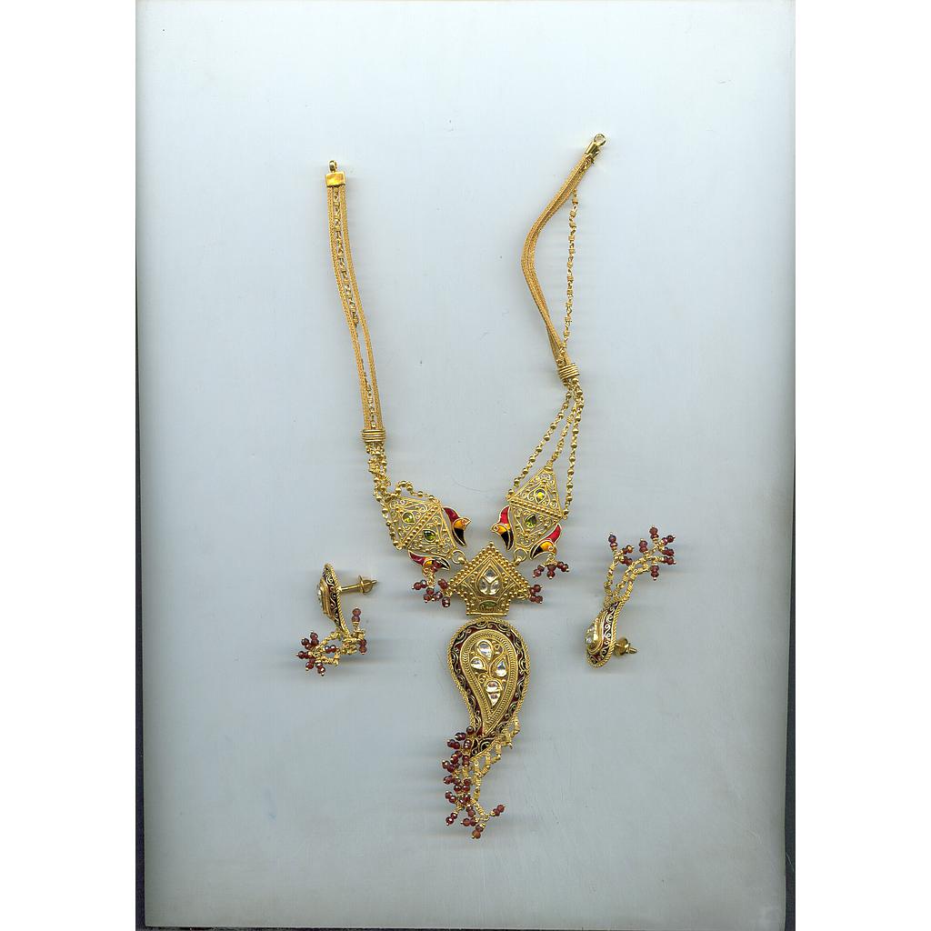 GOLD HALF SET ROUND ANTIQUE EXCLUSIVE