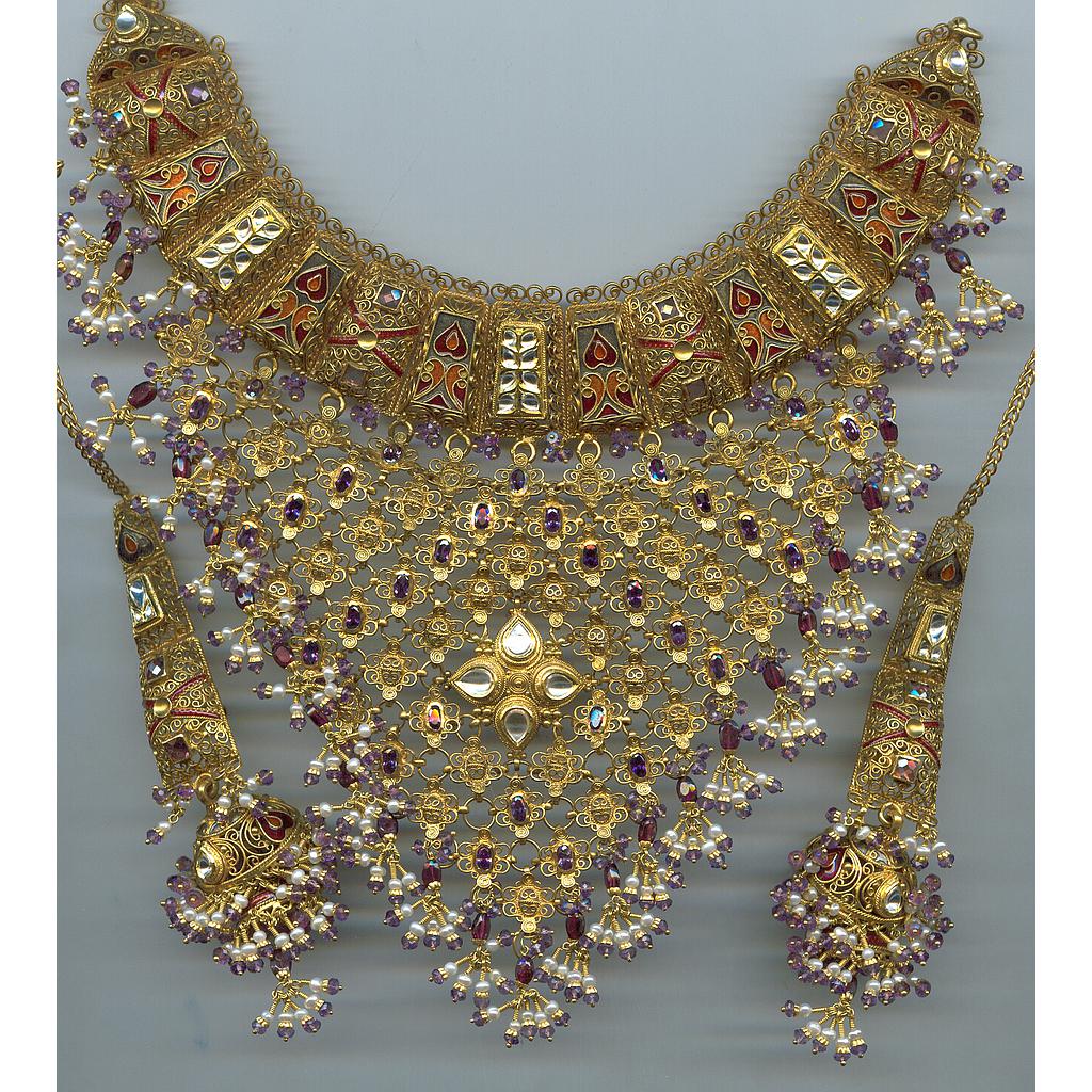 GOLD HALF SET ROUND ANTIQUE EXCLUSIVE