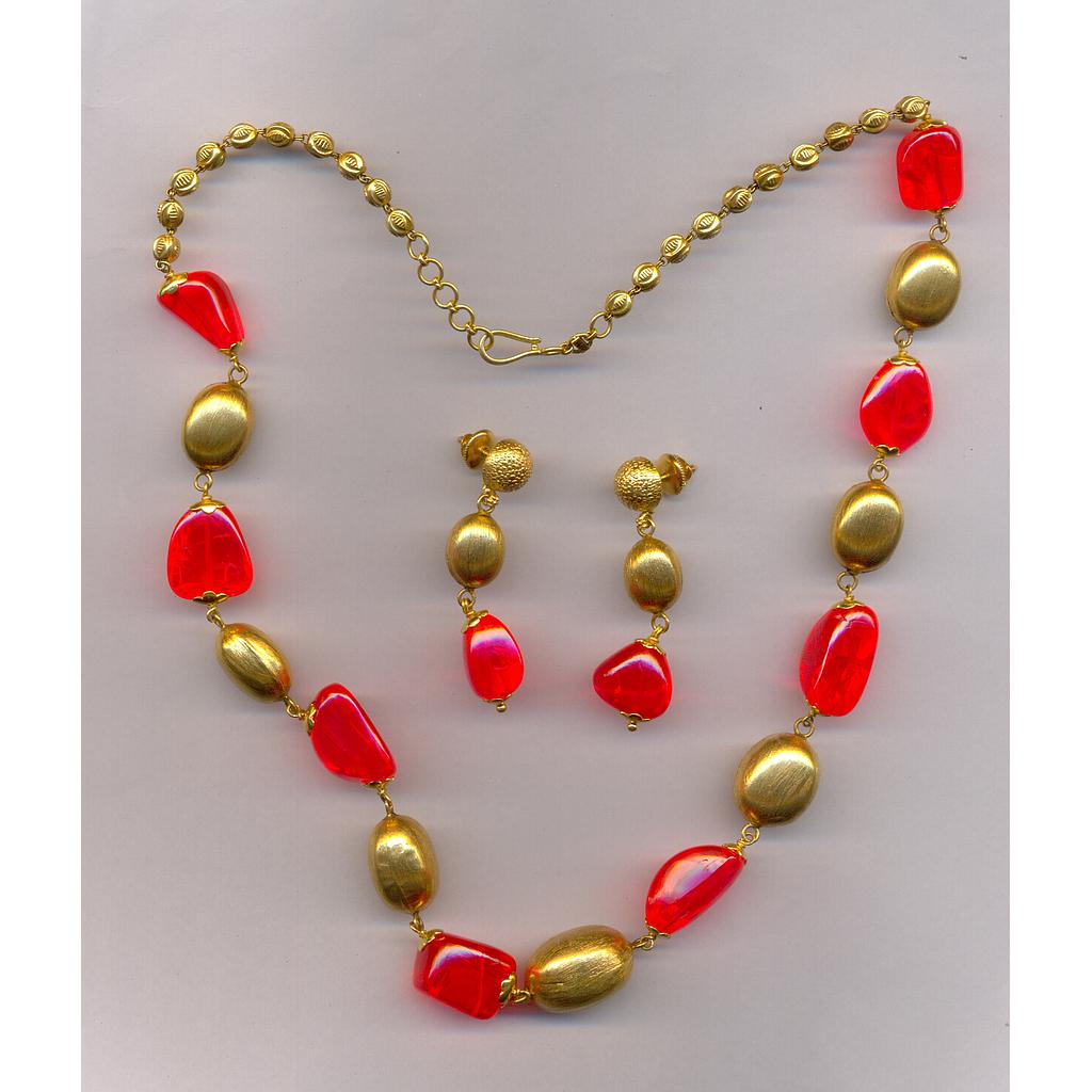 GOLD HALF SET ROUND ANTIQUE EXCLUSIVE