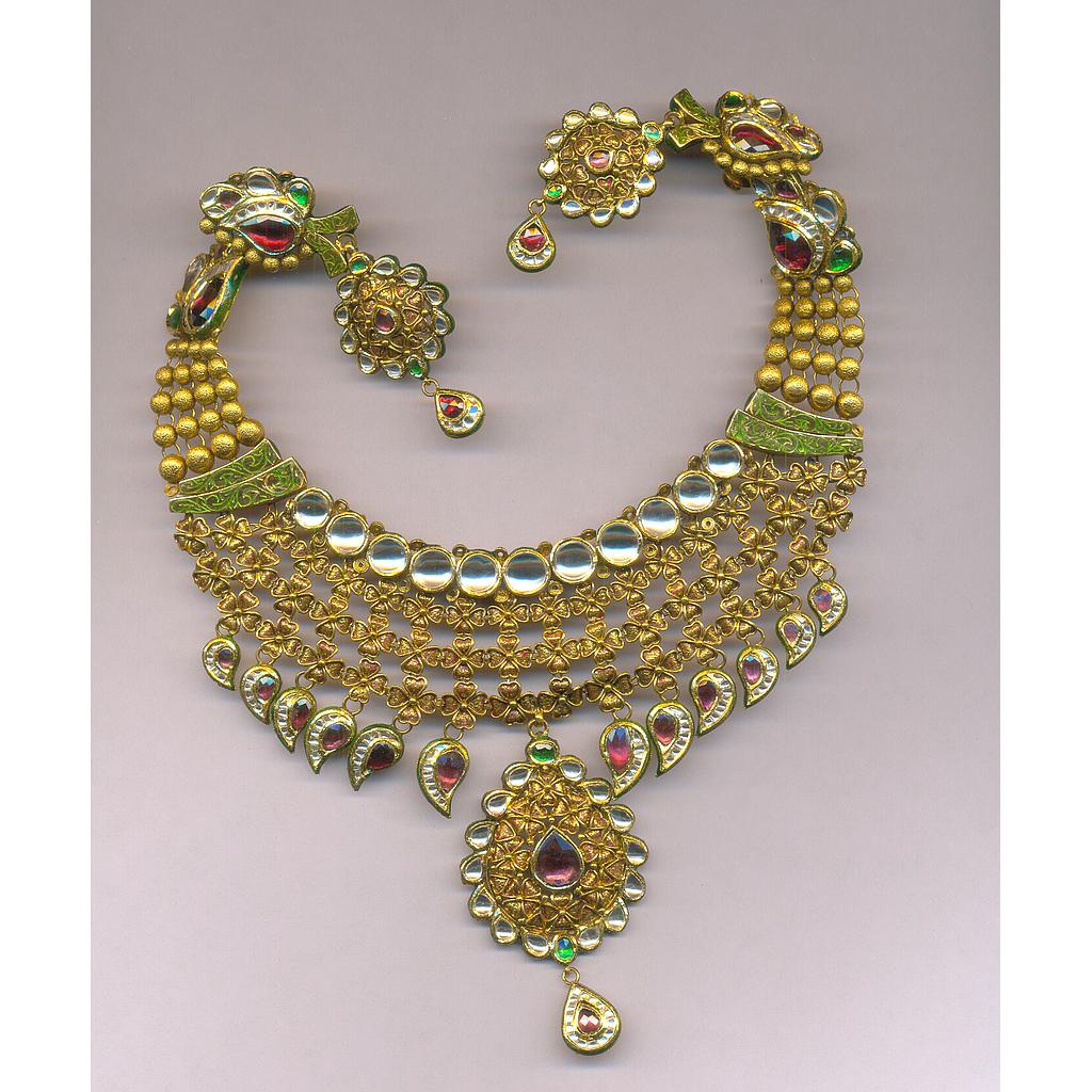 GOLD HALF SET ROUND ANTIQUE EXCLUSIVE
